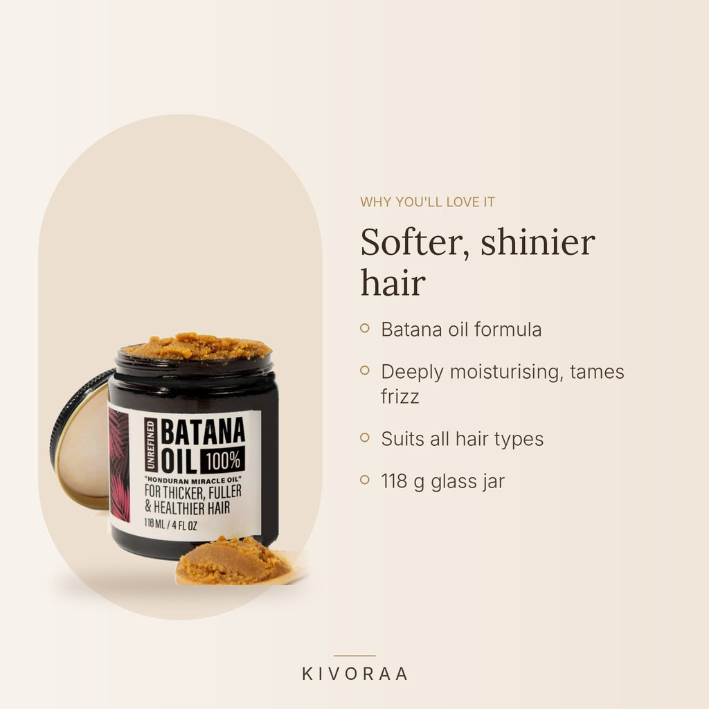 Batana oil hair mask features