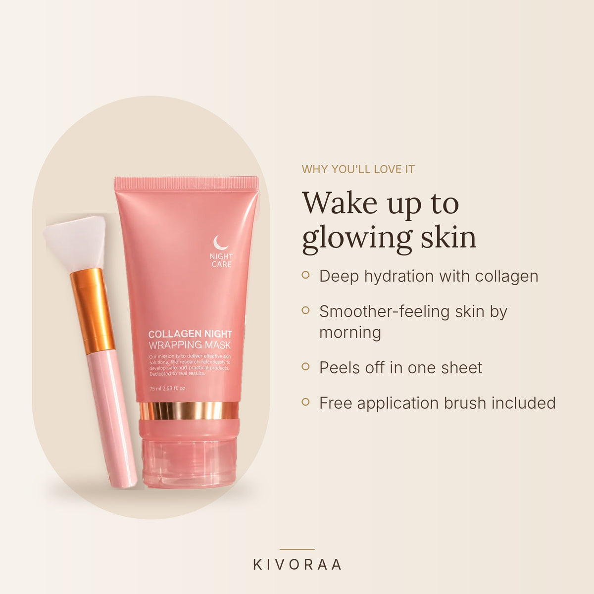 Hydrating Collagen Peel Off Mask
