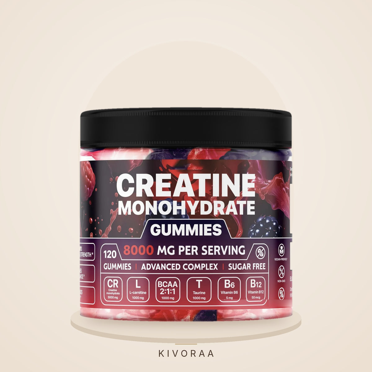 KIVORAA creatine gummies