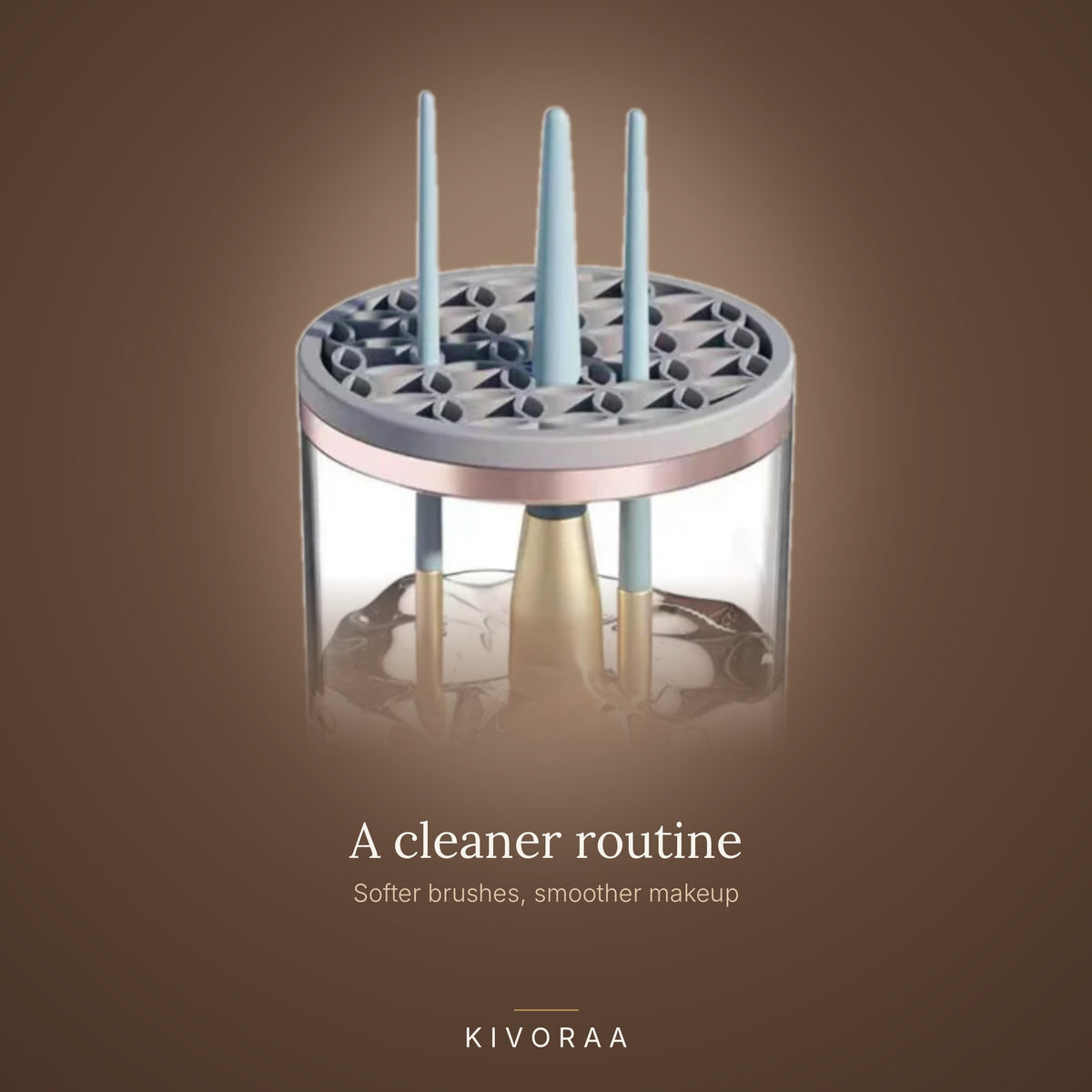 Electric Makeup Brush Cleaner close-up