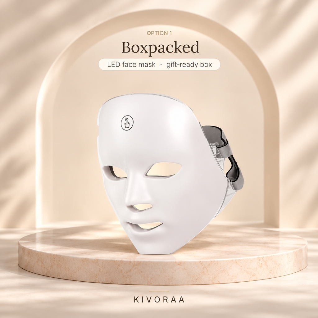 LED face mask option